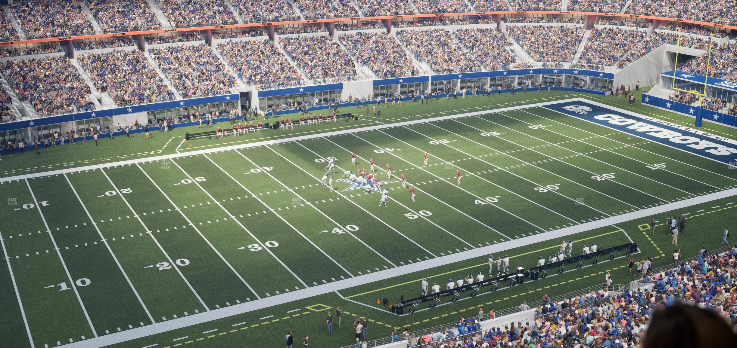 AT&T Stadium - Section Ring Of Honor Suite 553 Seat View