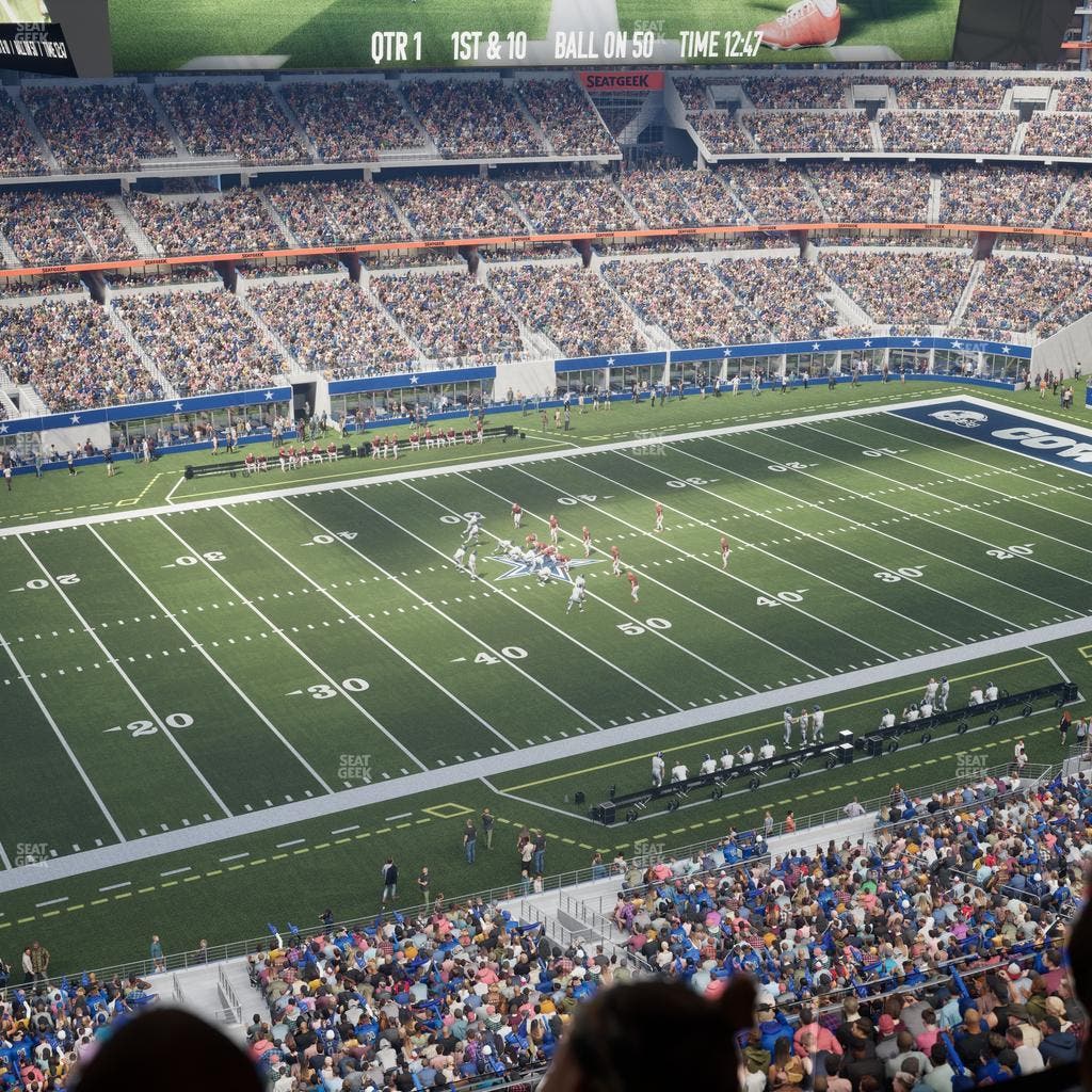 AT&T Stadium - Section Ring Of Honor Suite 553 Seat View