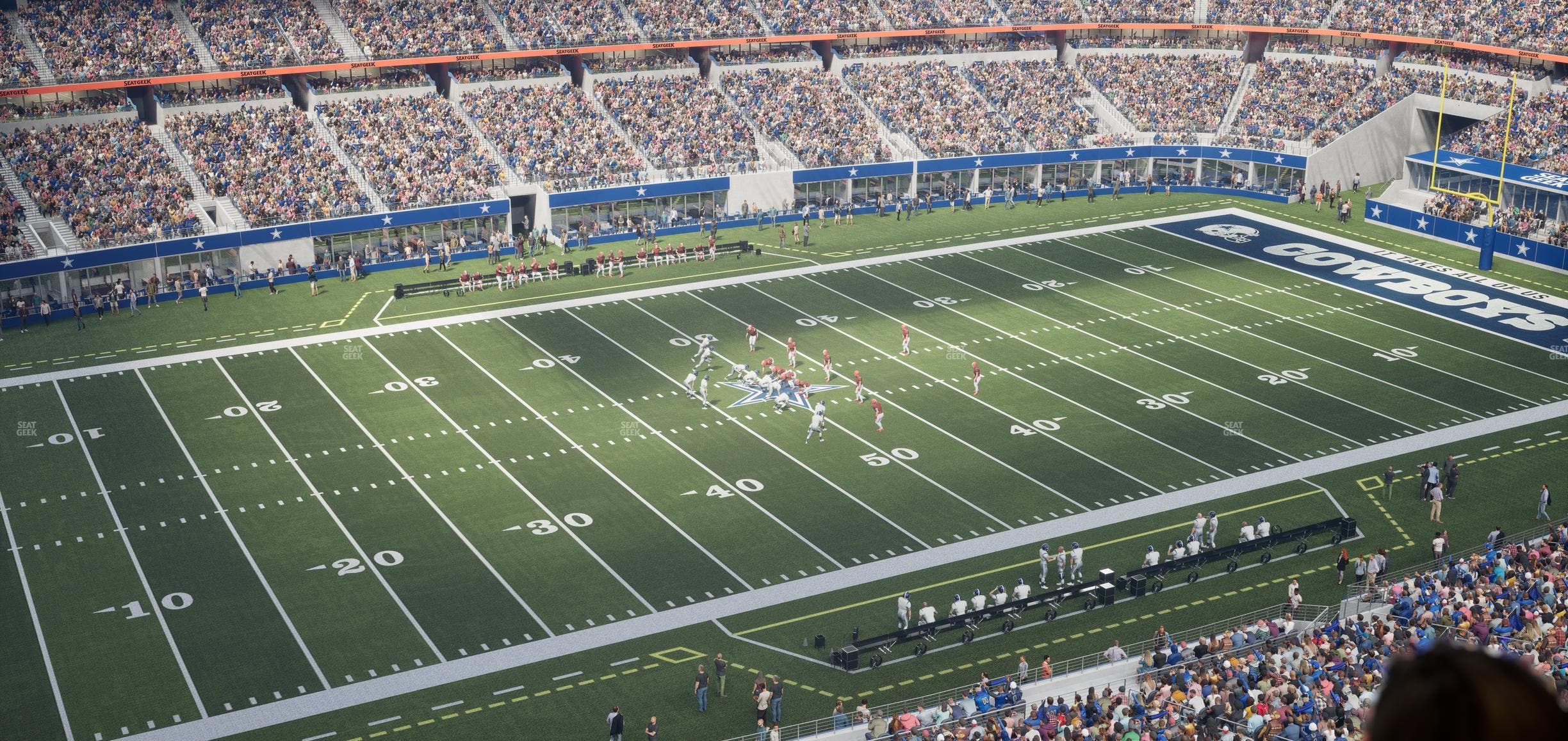 AT&T Stadium - Section Ring Of Honor Suite 553 Seat View