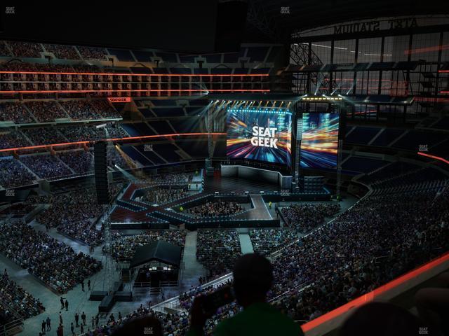AT&T Stadium - Section Ring Of Honor Suite 554 Seat View