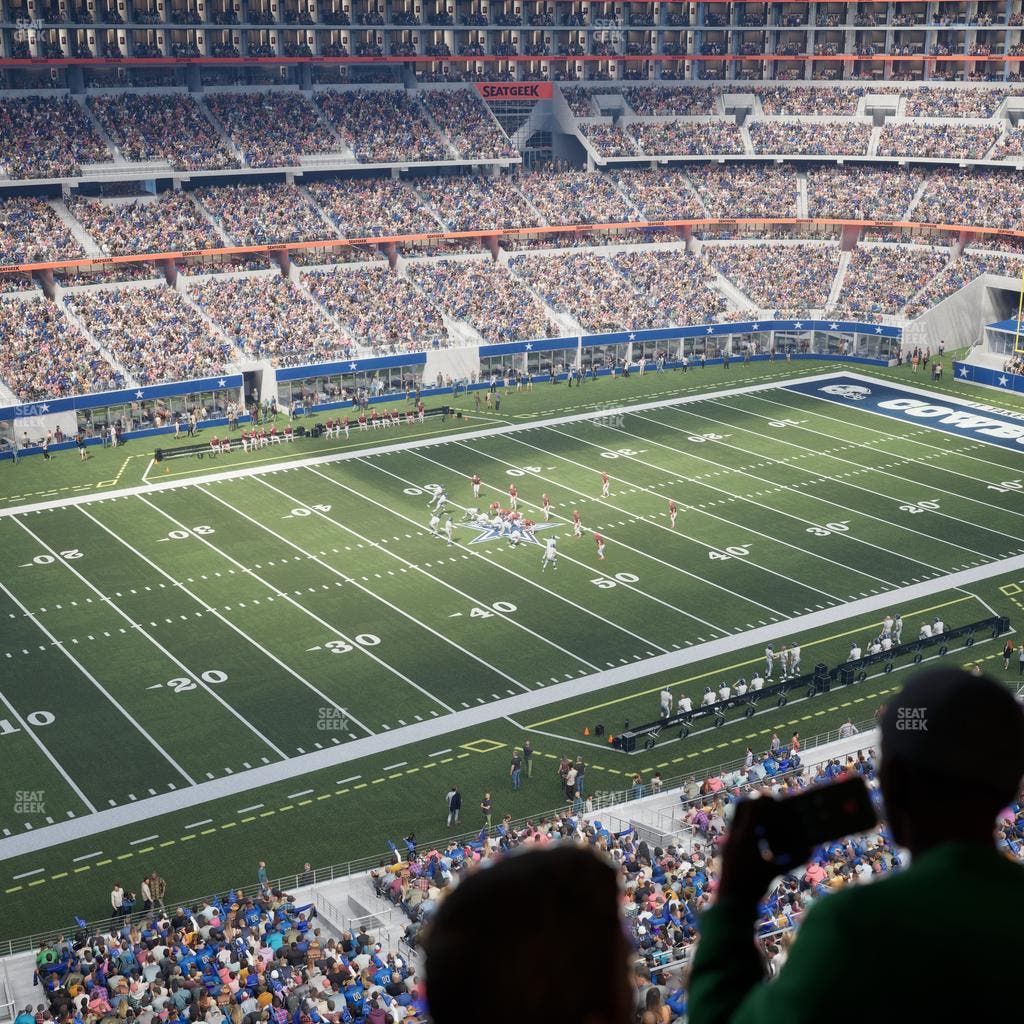 AT&T Stadium - Section Ring Of Honor Suite 554 Seat View