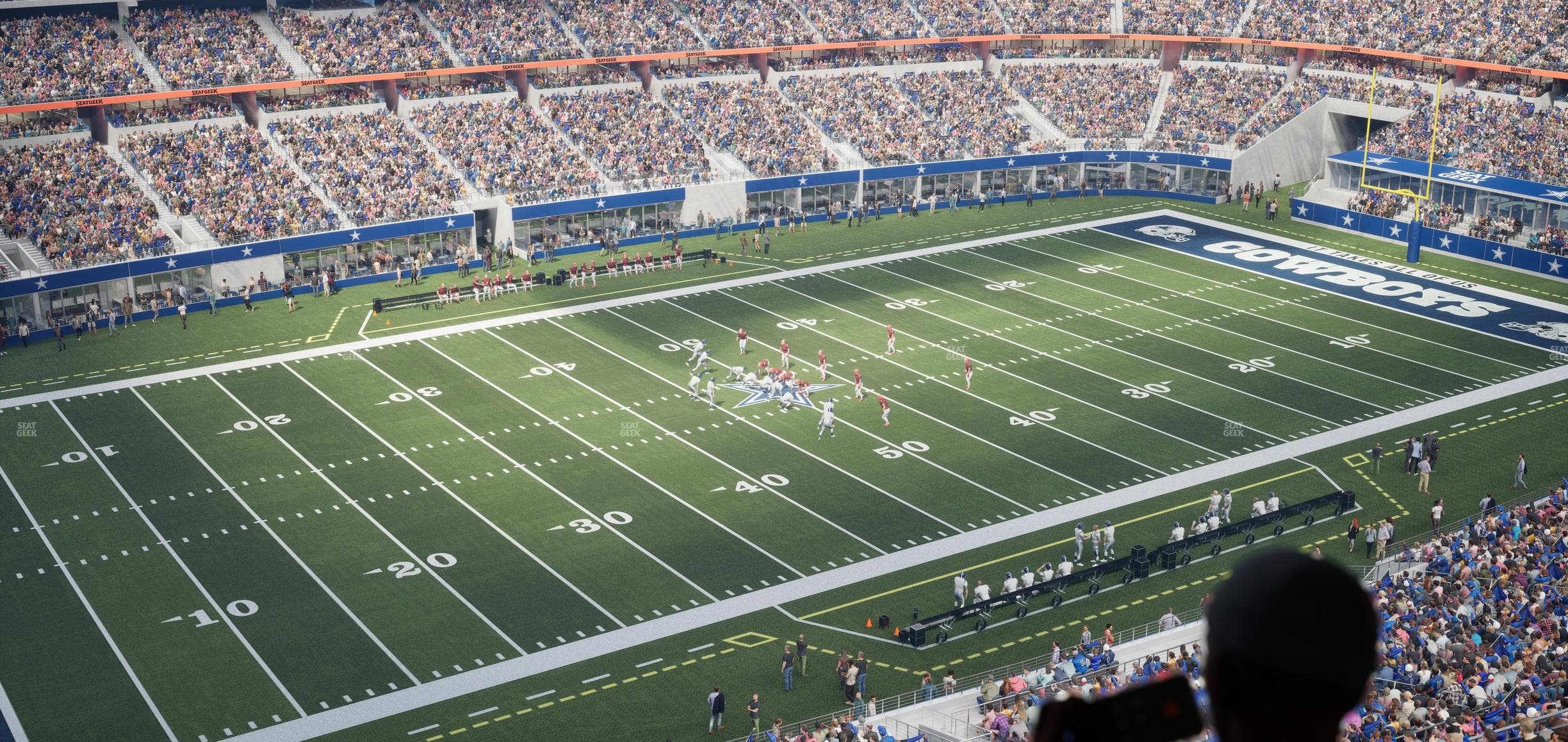 AT&T Stadium - Section Ring Of Honor Suite 554 Seat View