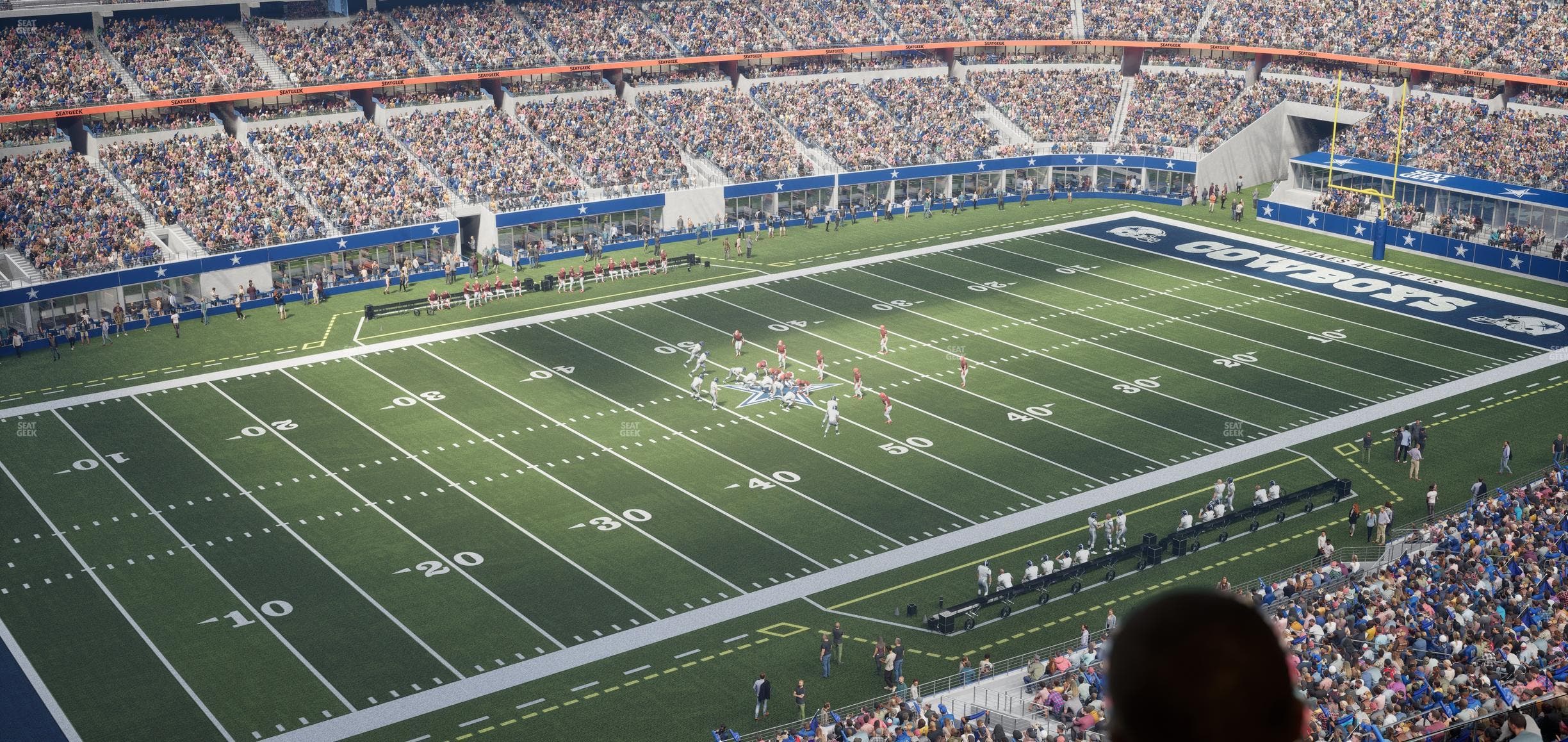 AT&T Stadium - Section Ring Of Honor Suite 555 Seat View