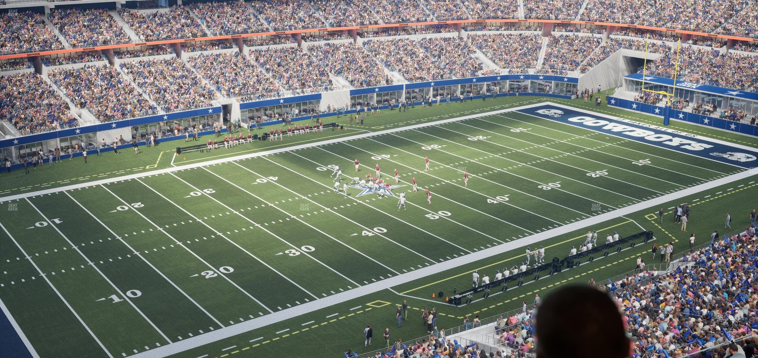 AT&T Stadium - Section Ring Of Honor Suite 555 Seat View