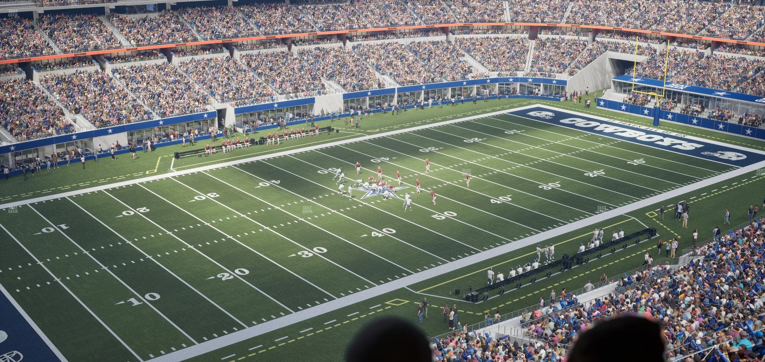 AT&T Stadium - Section Ring Of Honor Suite 556 Seat View