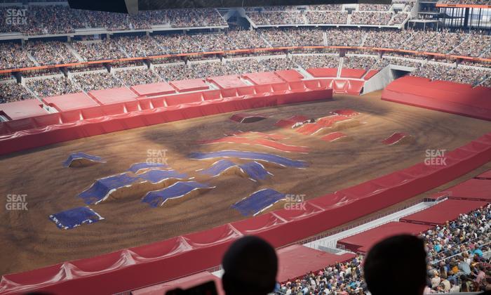 AT&T Stadium - Section Ring Of Honor Suite 556 Seat View