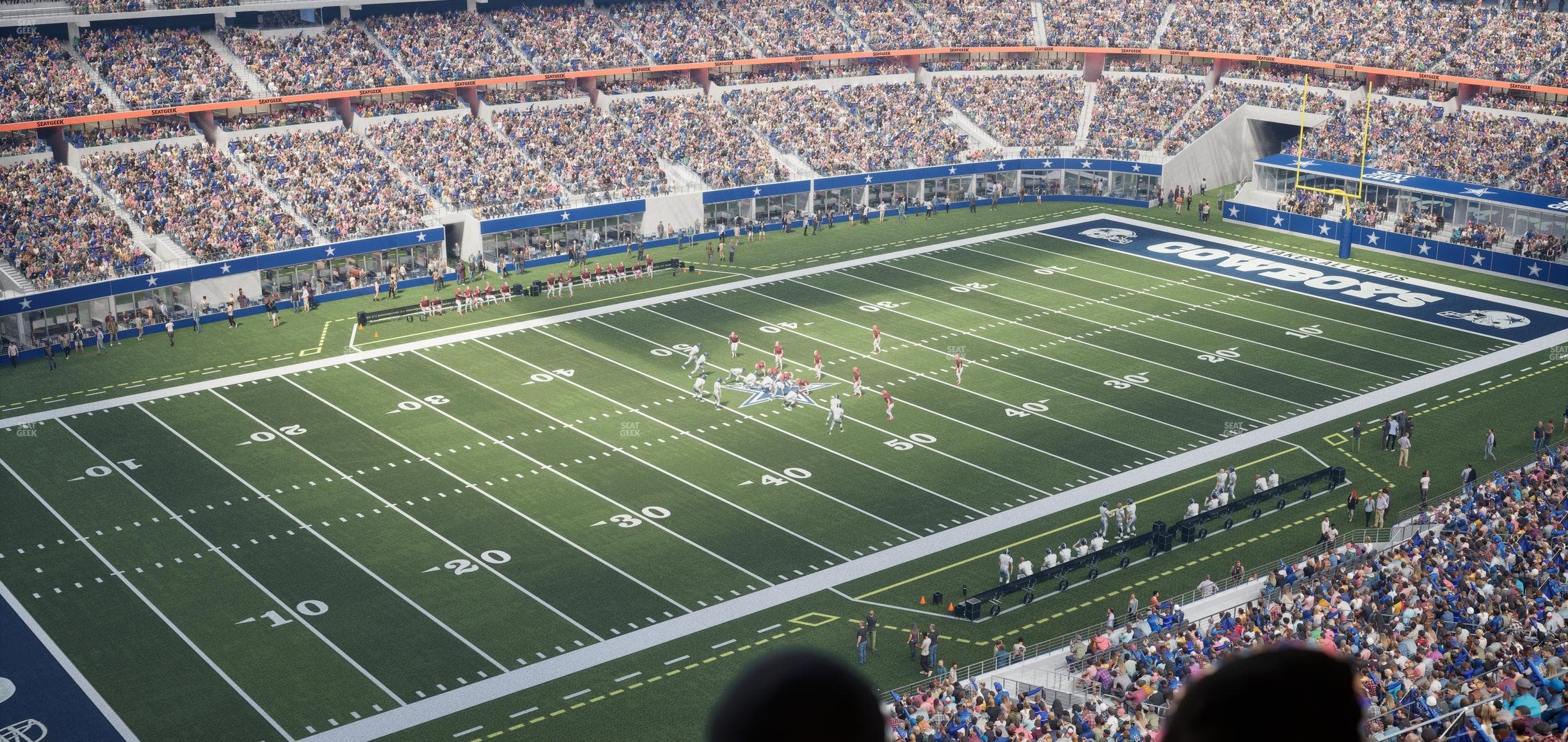 AT&T Stadium - Section Ring Of Honor Suite 556 Seat View