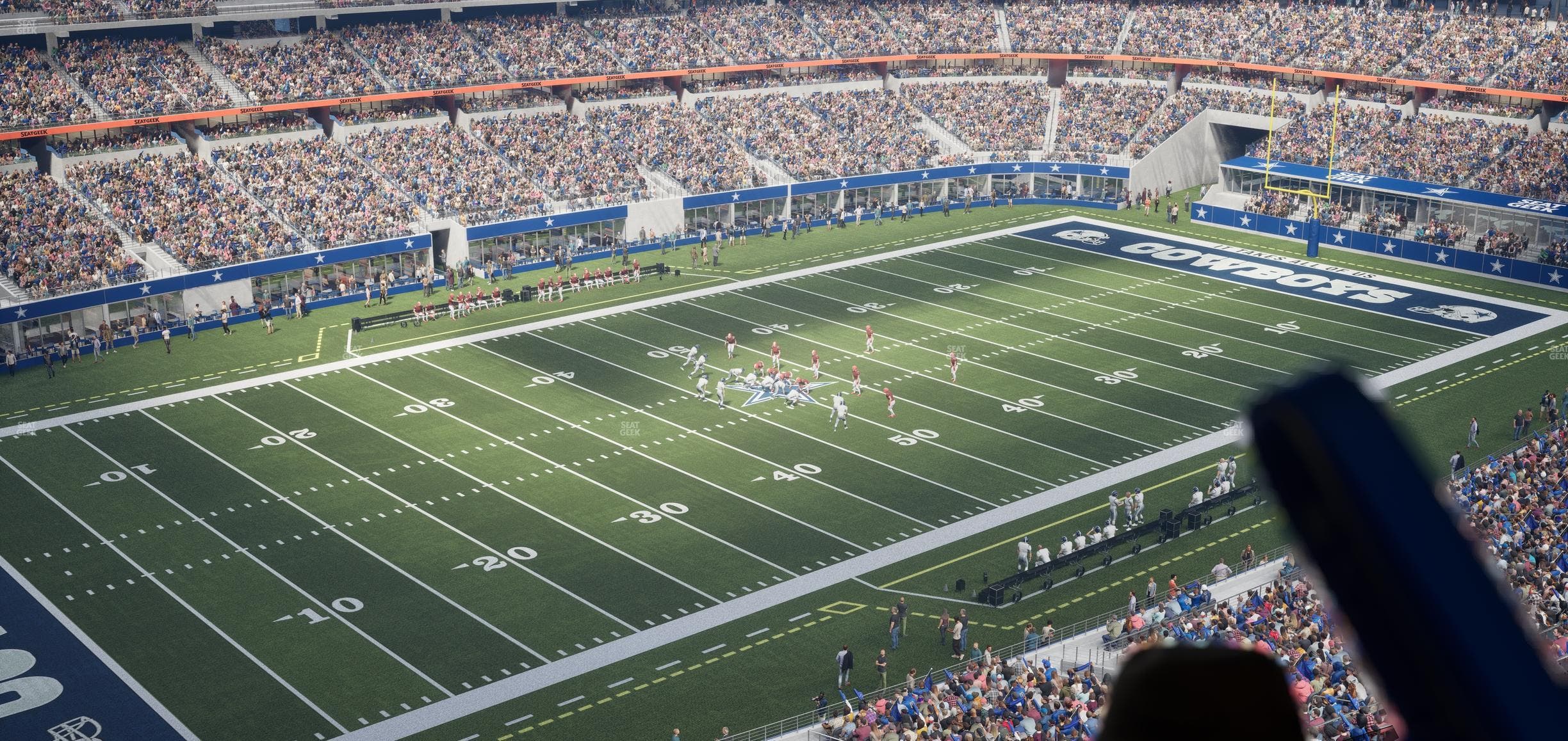 AT&T Stadium - Section Ring Of Honor Suite 557 Seat View