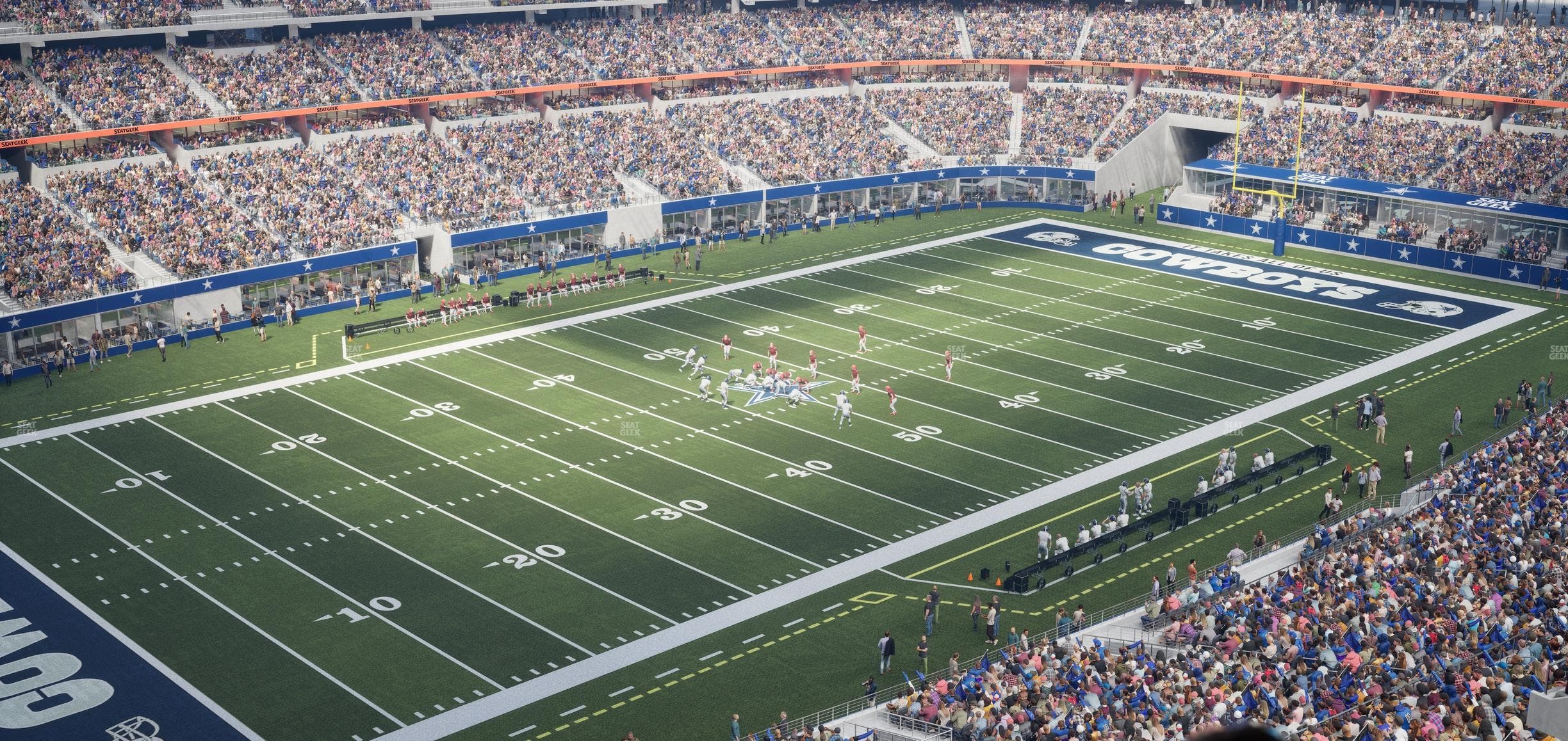 AT&T Stadium - Section Ring Of Honor Suite 558 Seat View