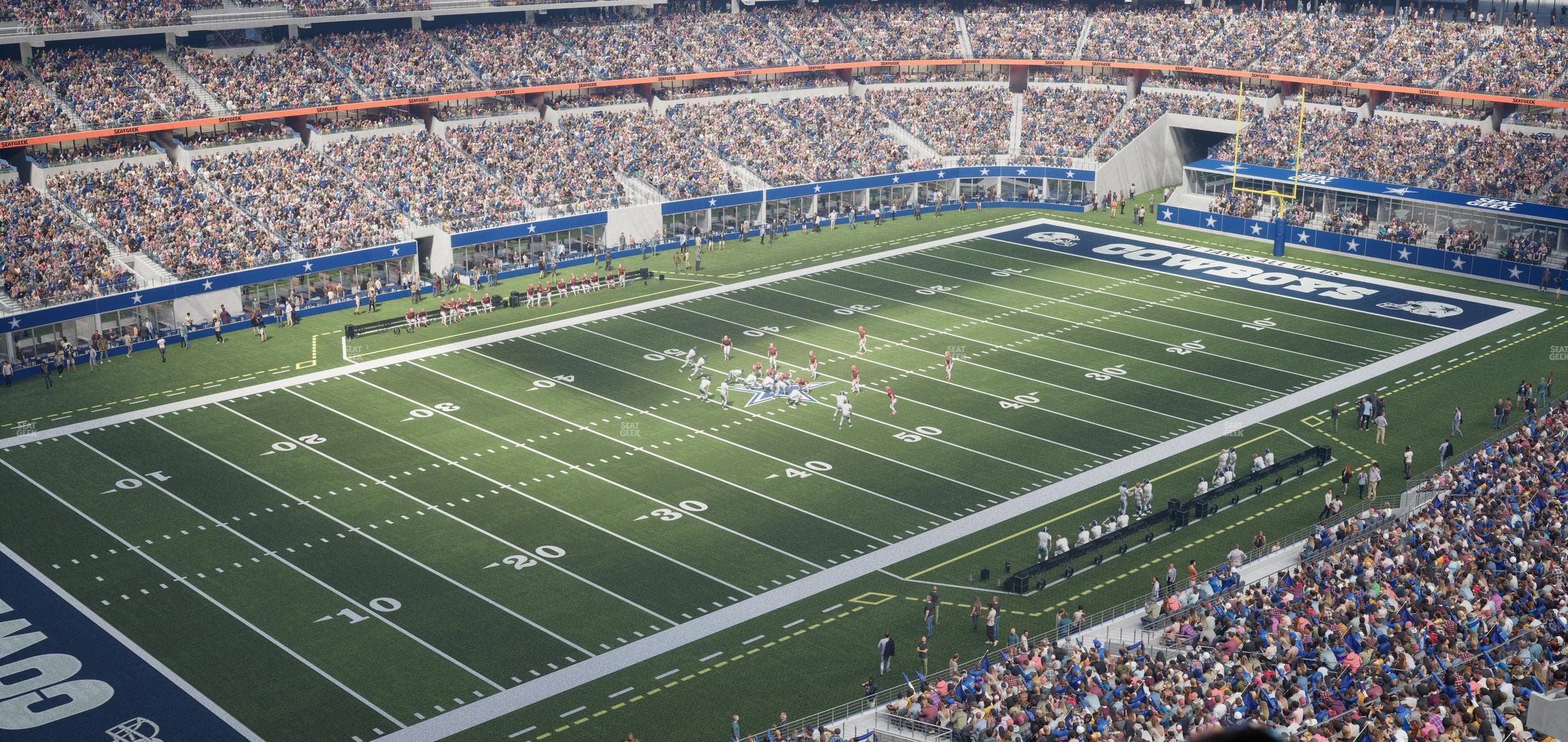 AT&T Stadium - Section Ring Of Honor Suite 558 Seat View