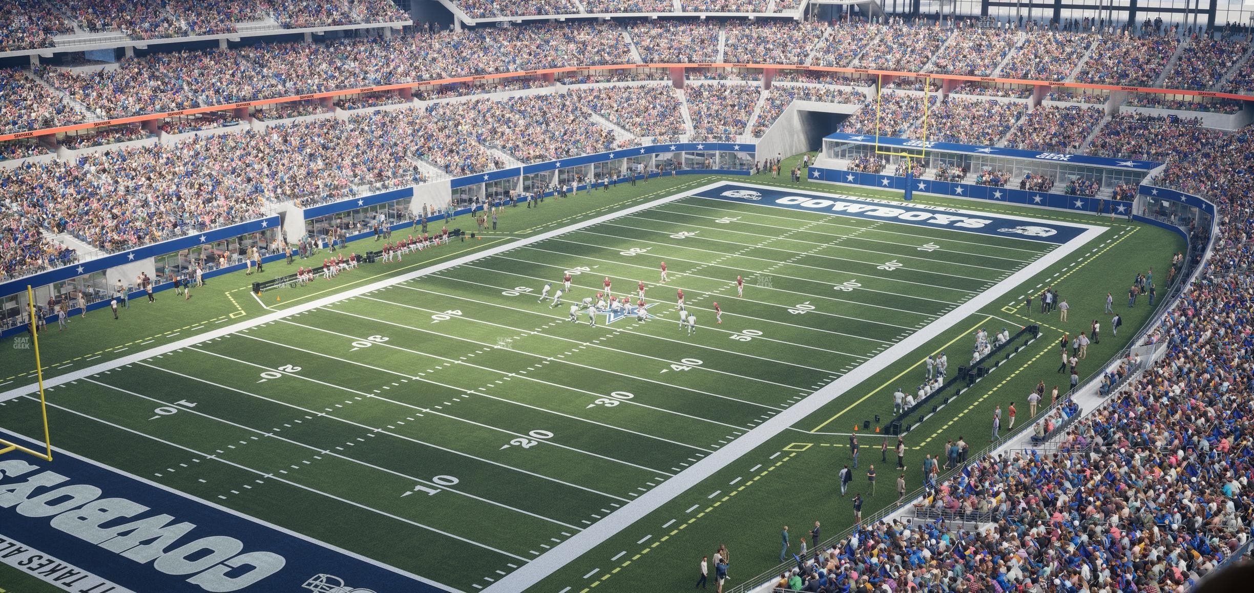 AT&T Stadium - Section Ring Of Honor Suite 563 Seat View