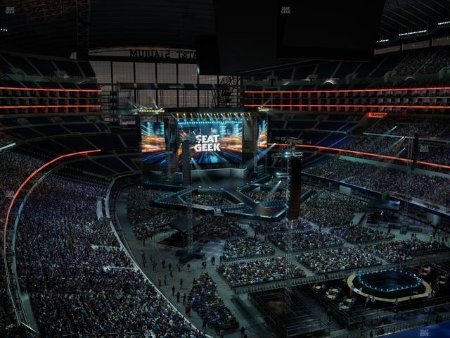 AT&T Stadium - Section Ring Of Honor Suite 572 Seat View