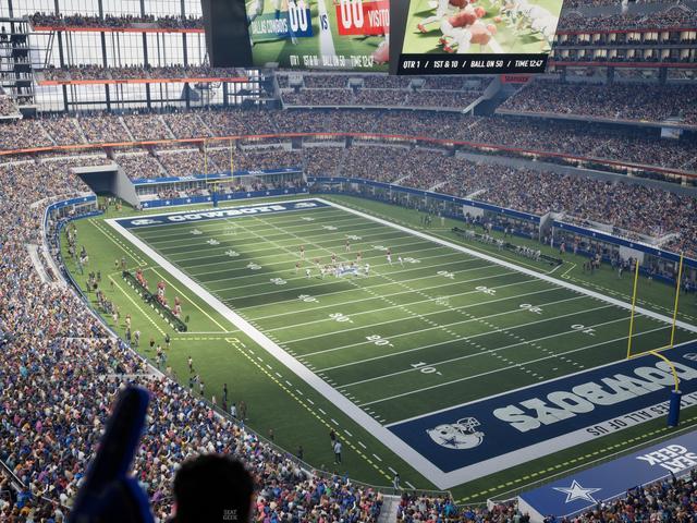 AT&T Stadium - Section Ring Of Honor Suite 574 Seat View
