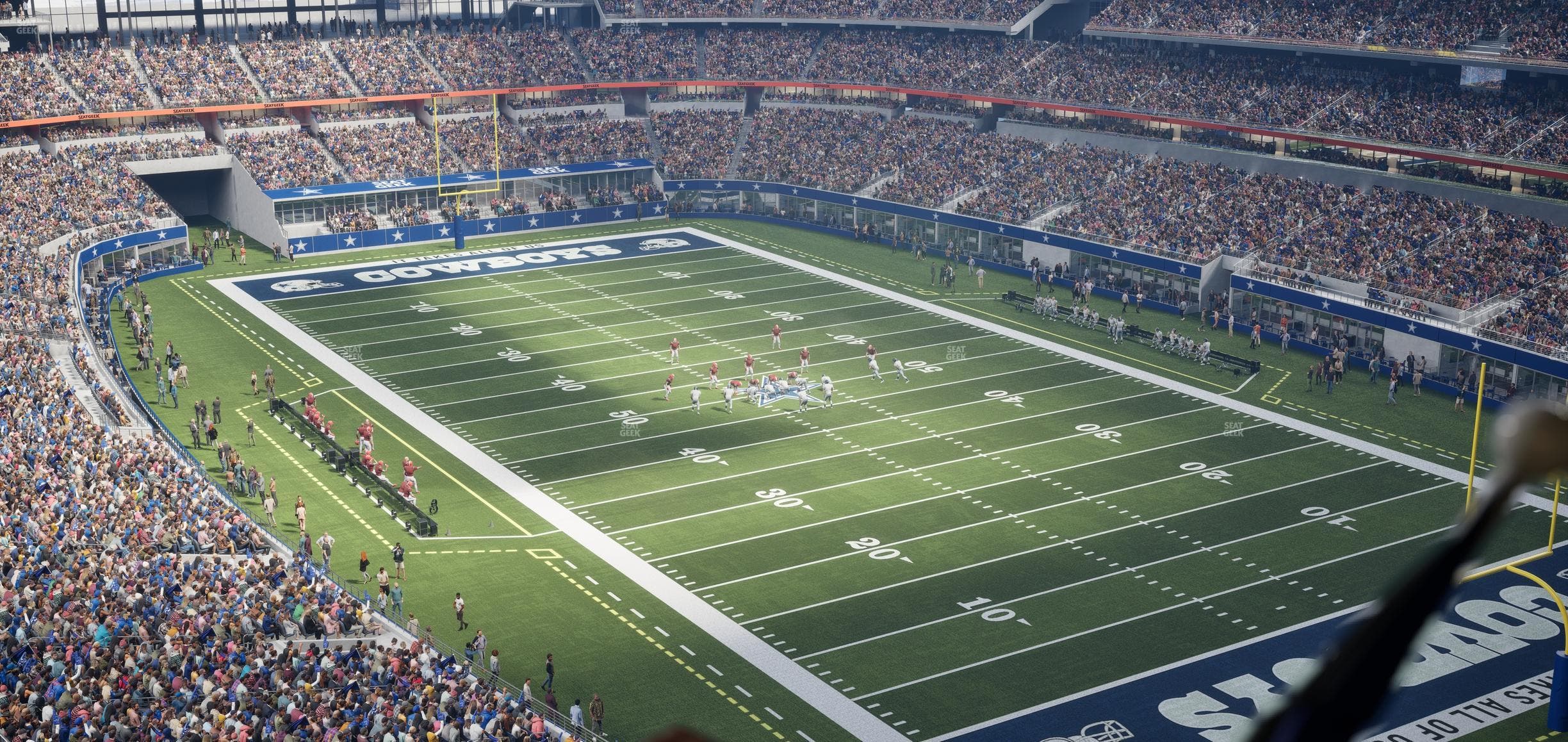 AT&T Stadium - Section Ring Of Honor Suite 575 Seat View