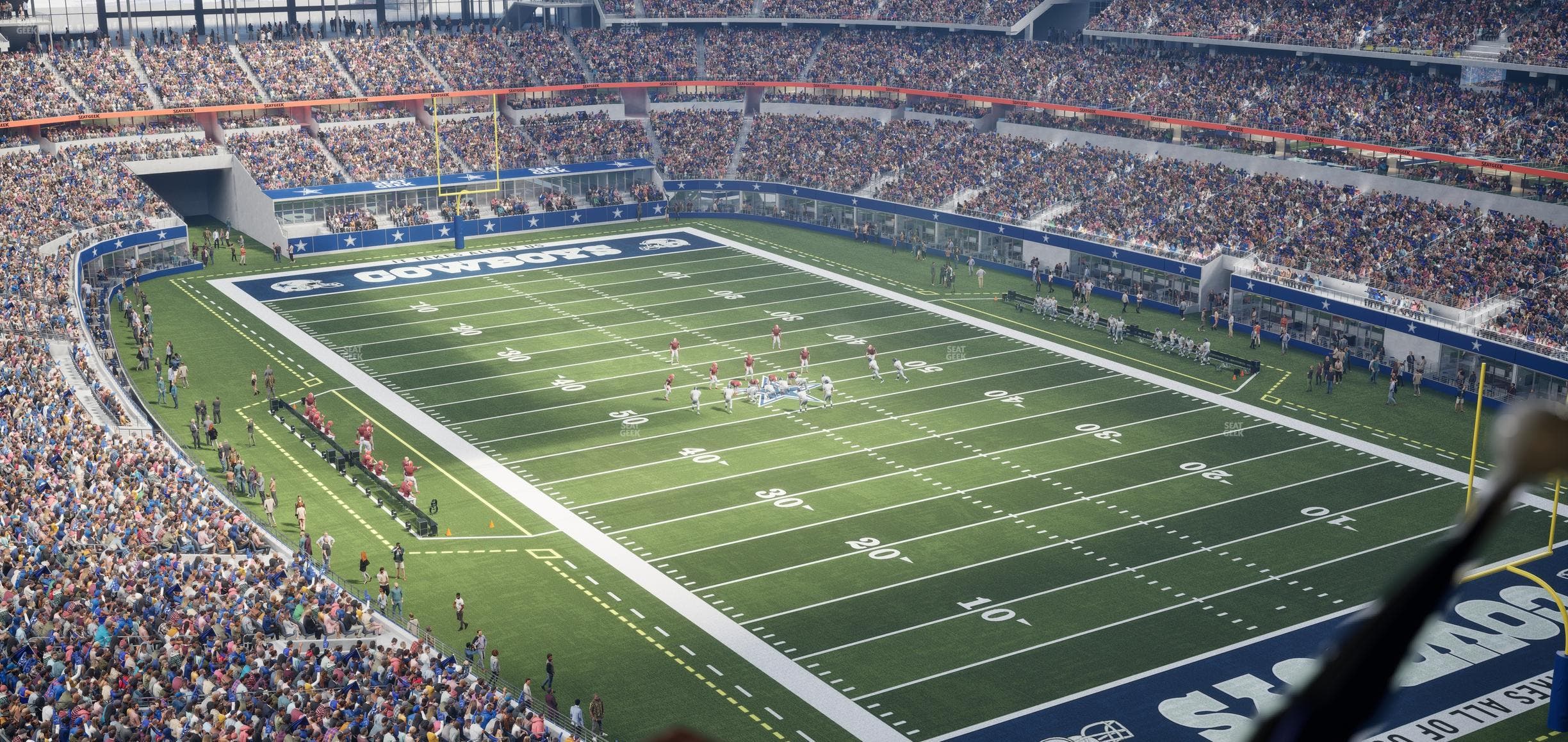 AT&T Stadium - Section Ring Of Honor Suite 575 Seat View