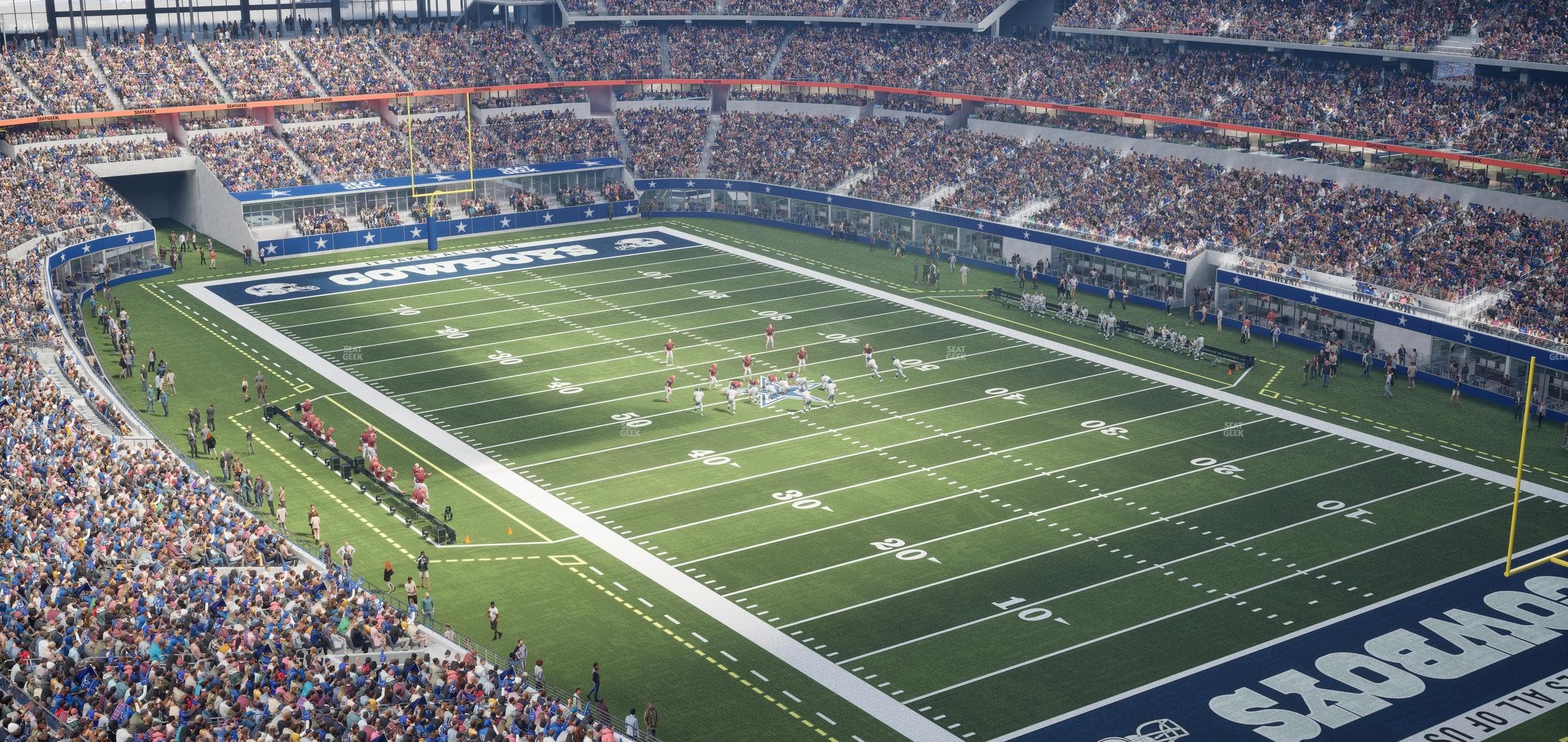 AT&T Stadium - Section Ring Of Honor Suite 576 Seat View