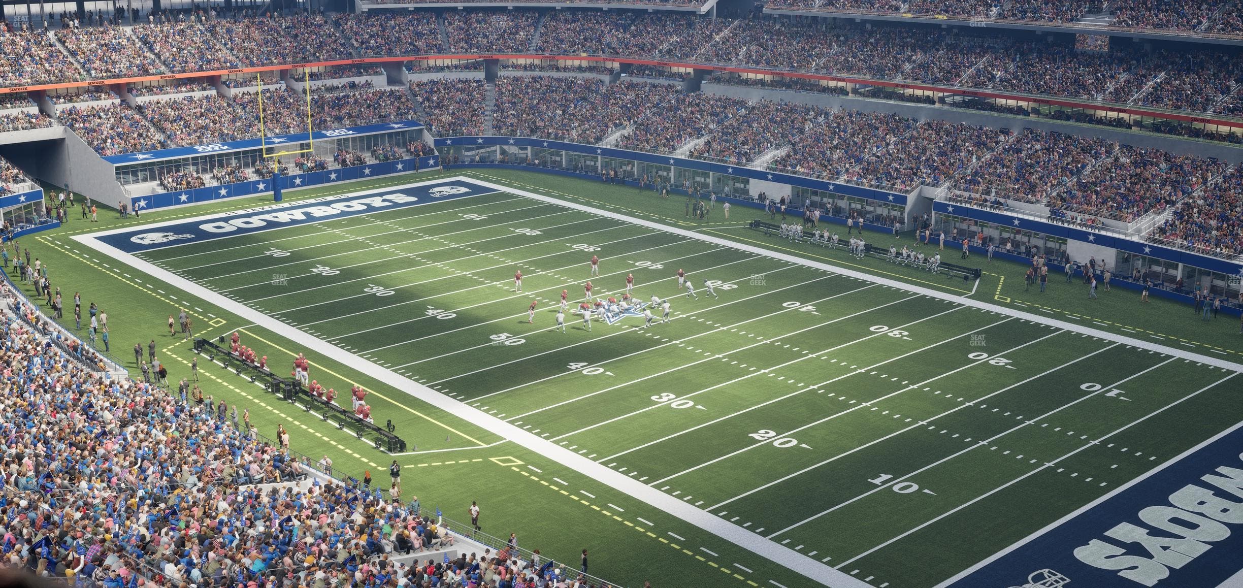 AT&T Stadium - Section Ring Of Honor Suite 579 Seat View