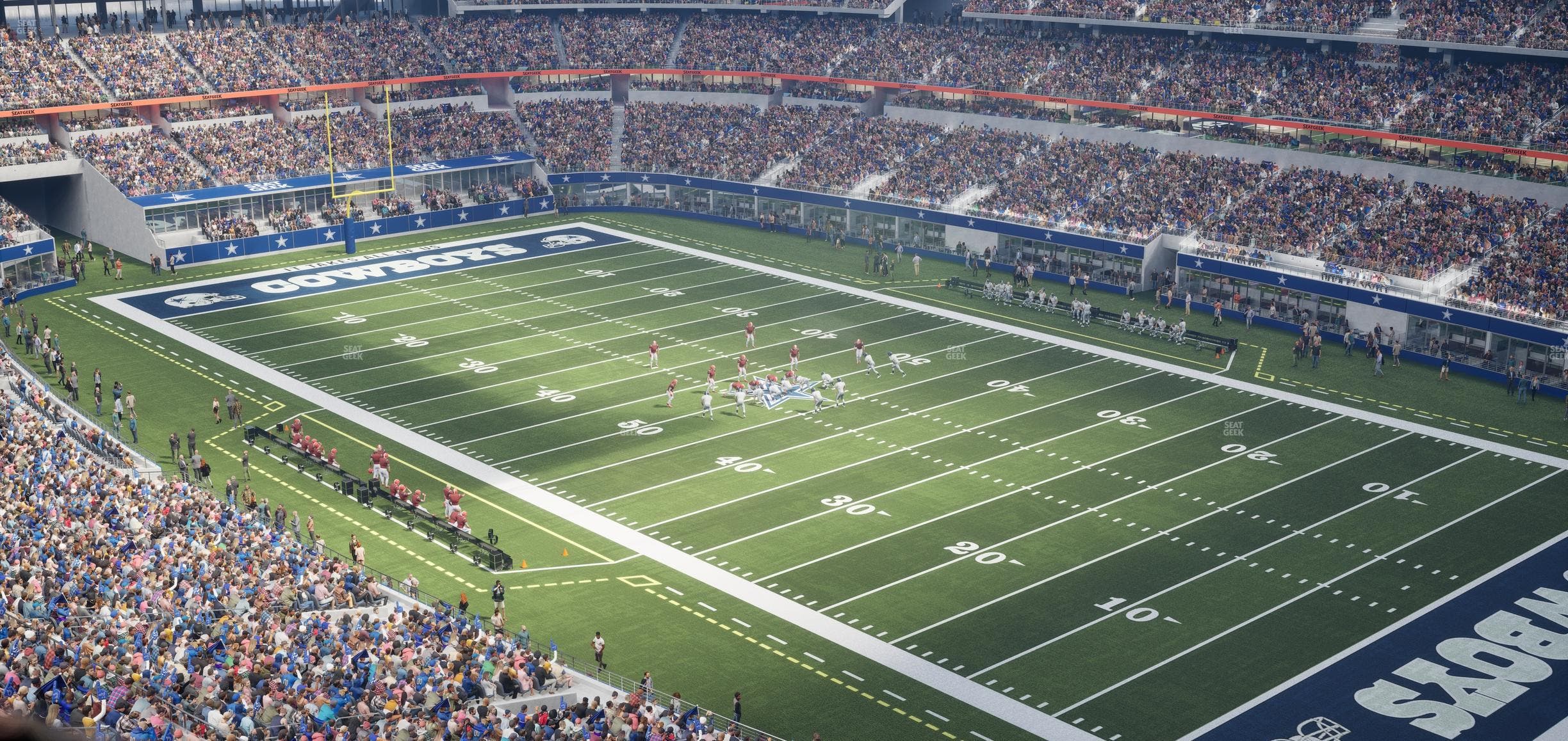 AT&T Stadium - Section Ring Of Honor Suite 579 Seat View