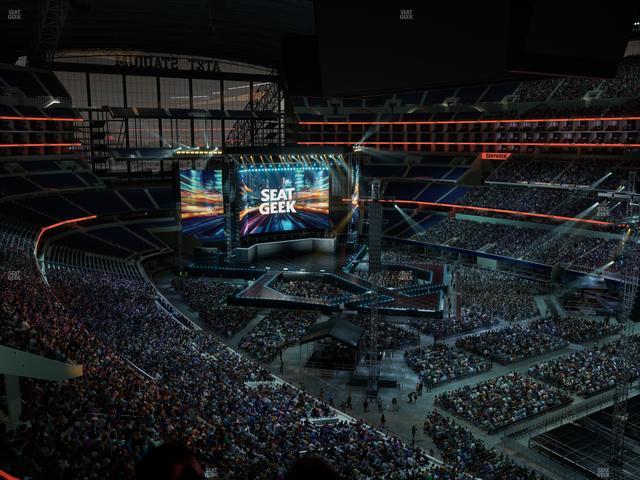 AT&T Stadium - Section Ring Of Honor Suite 579 Seat View