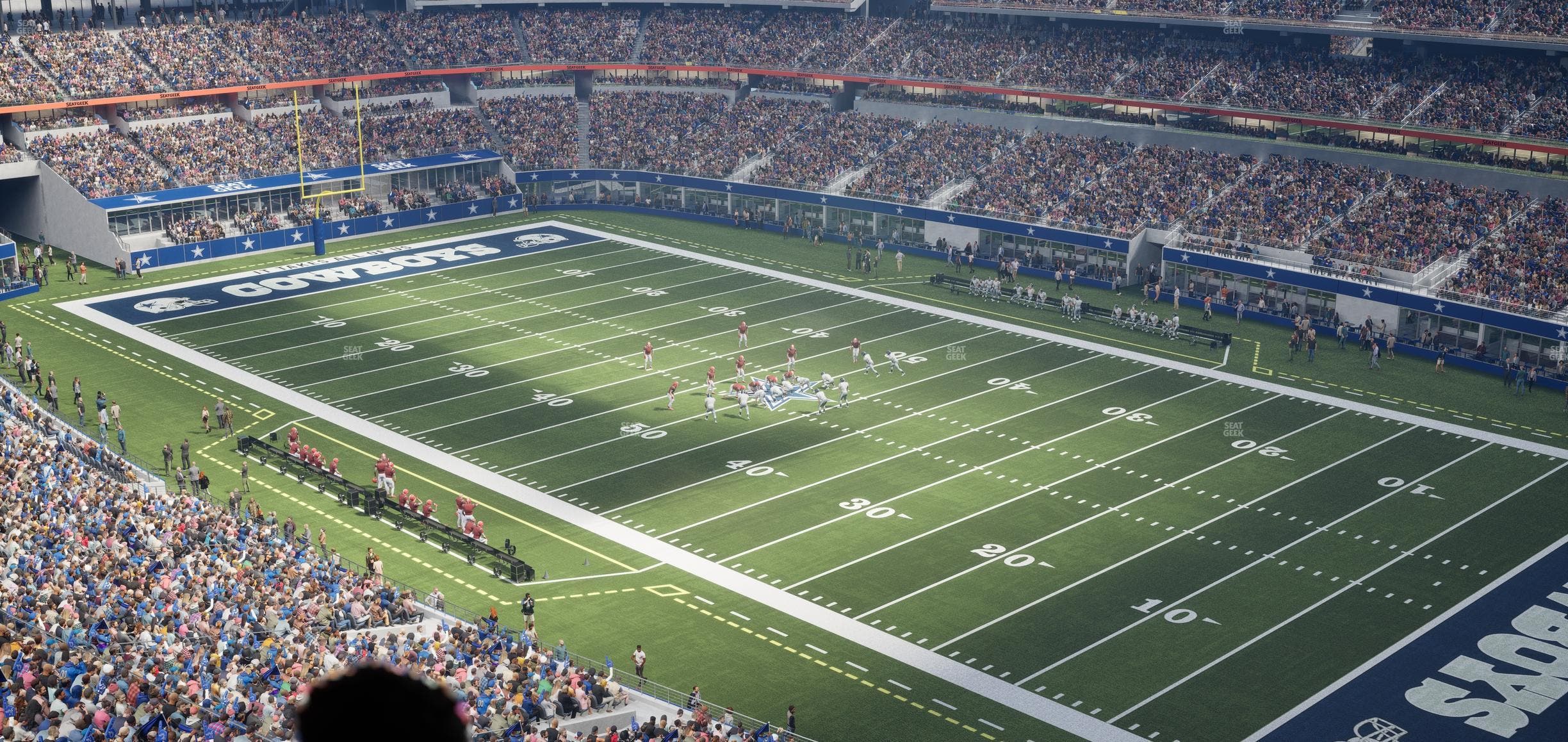 AT&T Stadium - Section Ring Of Honor Suite 580 Seat View