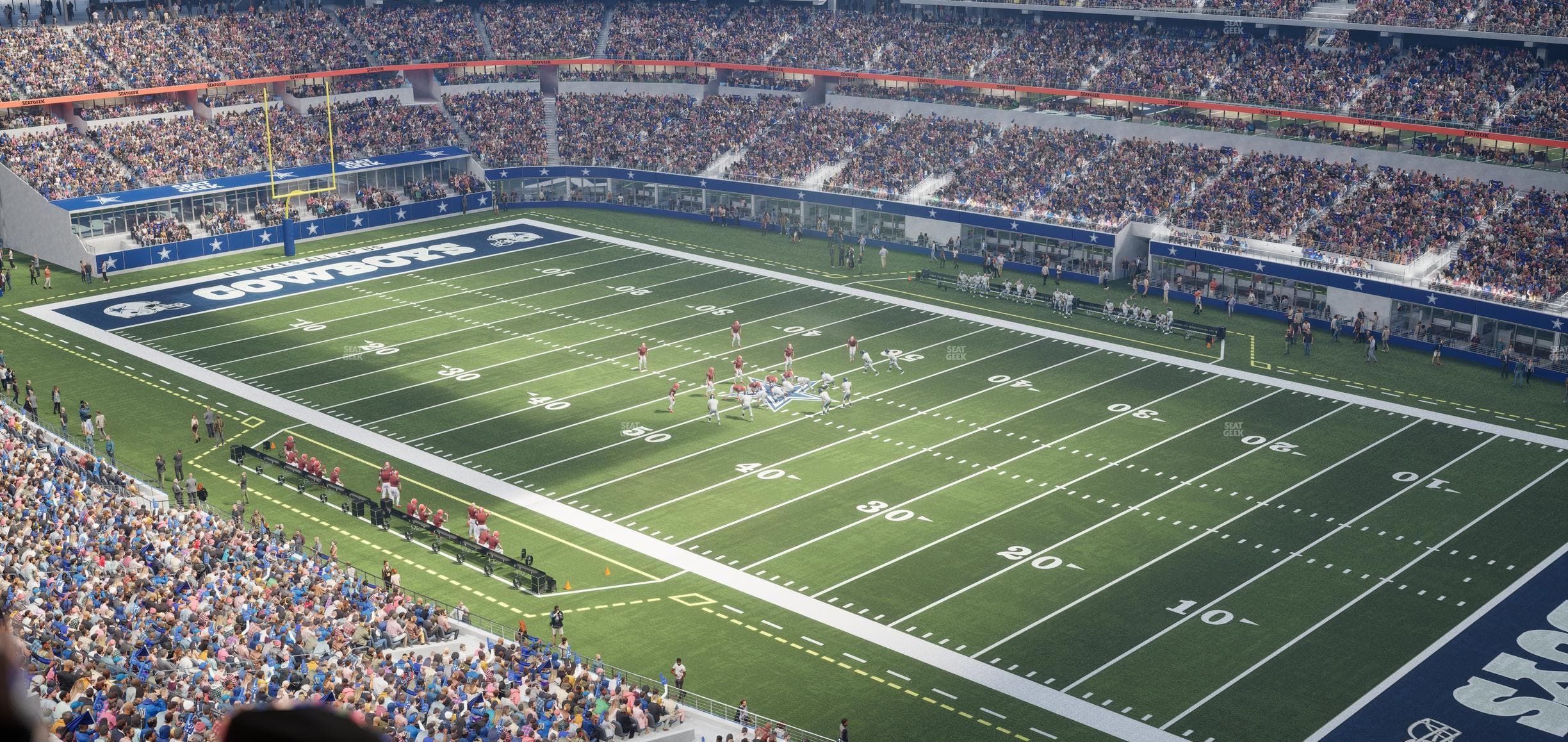 AT&T Stadium - Section Ring Of Honor Suite 581 Seat View