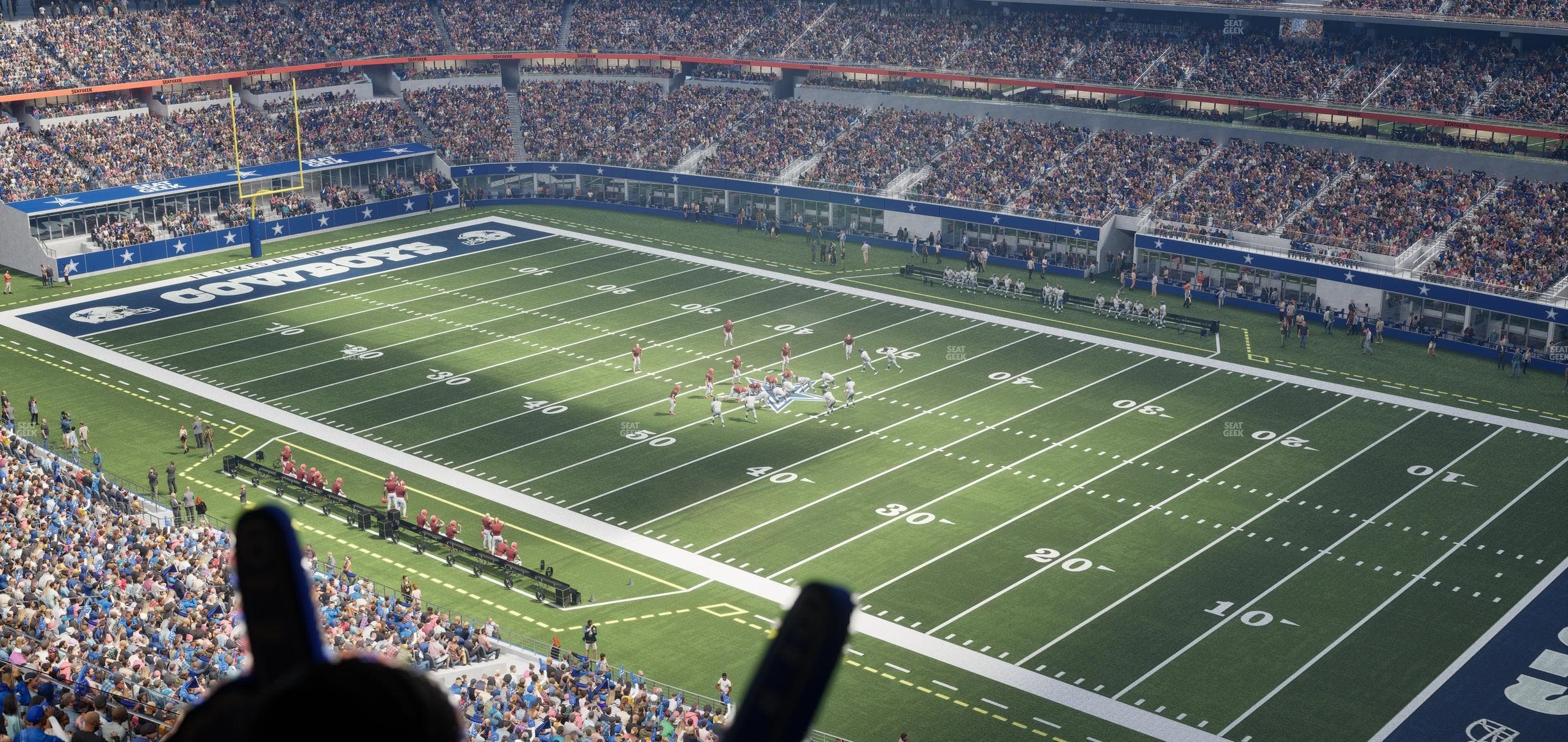 AT&T Stadium - Section Ring Of Honor Suite 582 Seat View