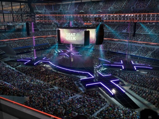 AT&T Stadium - Section Ring Of Honor Suite 582 Seat View