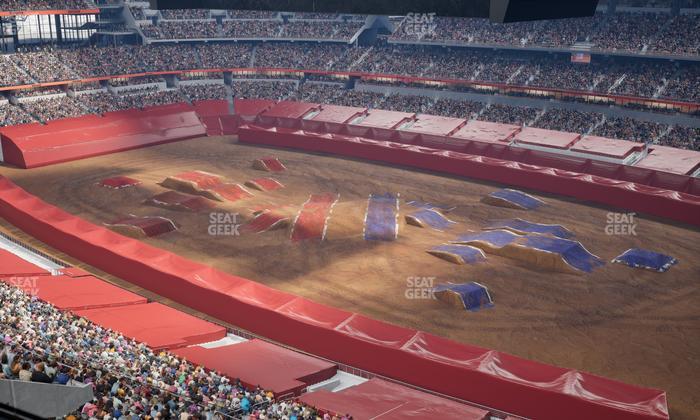 AT&T Stadium - Section Ring Of Honor Suite 582 Seat View