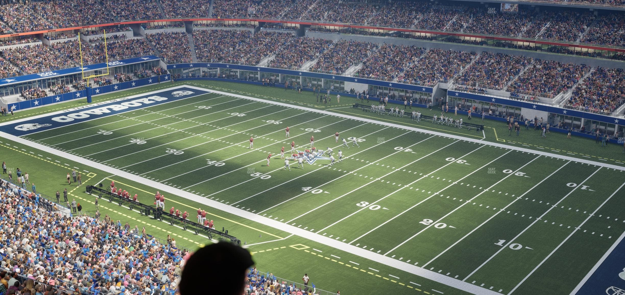 AT&T Stadium - Section Ring Of Honor Suite 583 Seat View