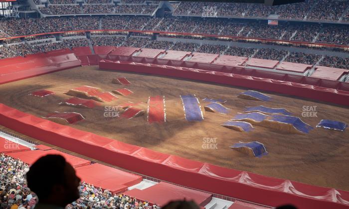 AT&T Stadium - Section Ring Of Honor Suite 584 Seat View