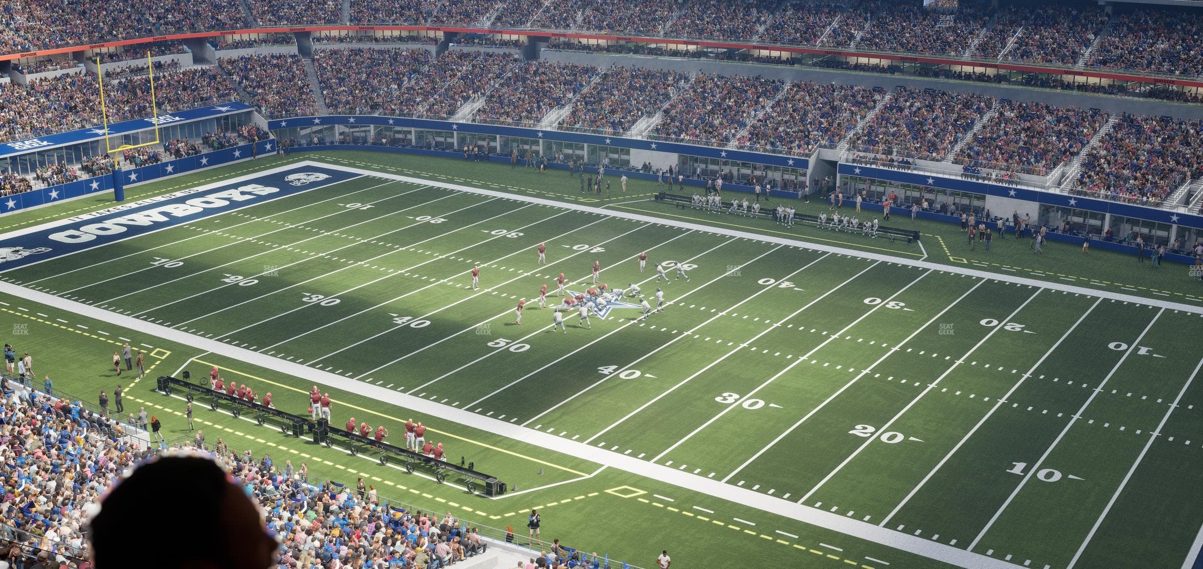 AT&T Stadium - Section Ring Of Honor Suite 584 Seat View