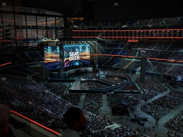 AT&T Stadium - Section Ring Of Honor Suite 584 Seat View