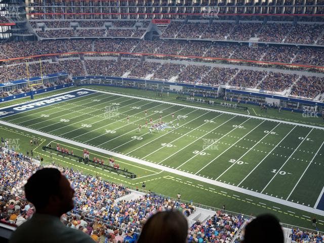 AT&T Stadium - Section Ring Of Honor Suite 584 Seat View