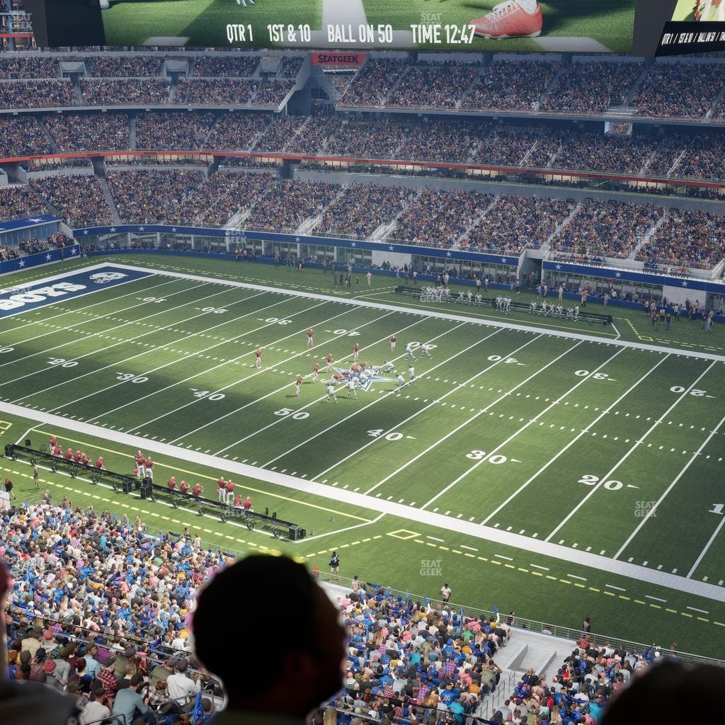 AT&T Stadium - Section Ring Of Honor Suite 585 Seat View