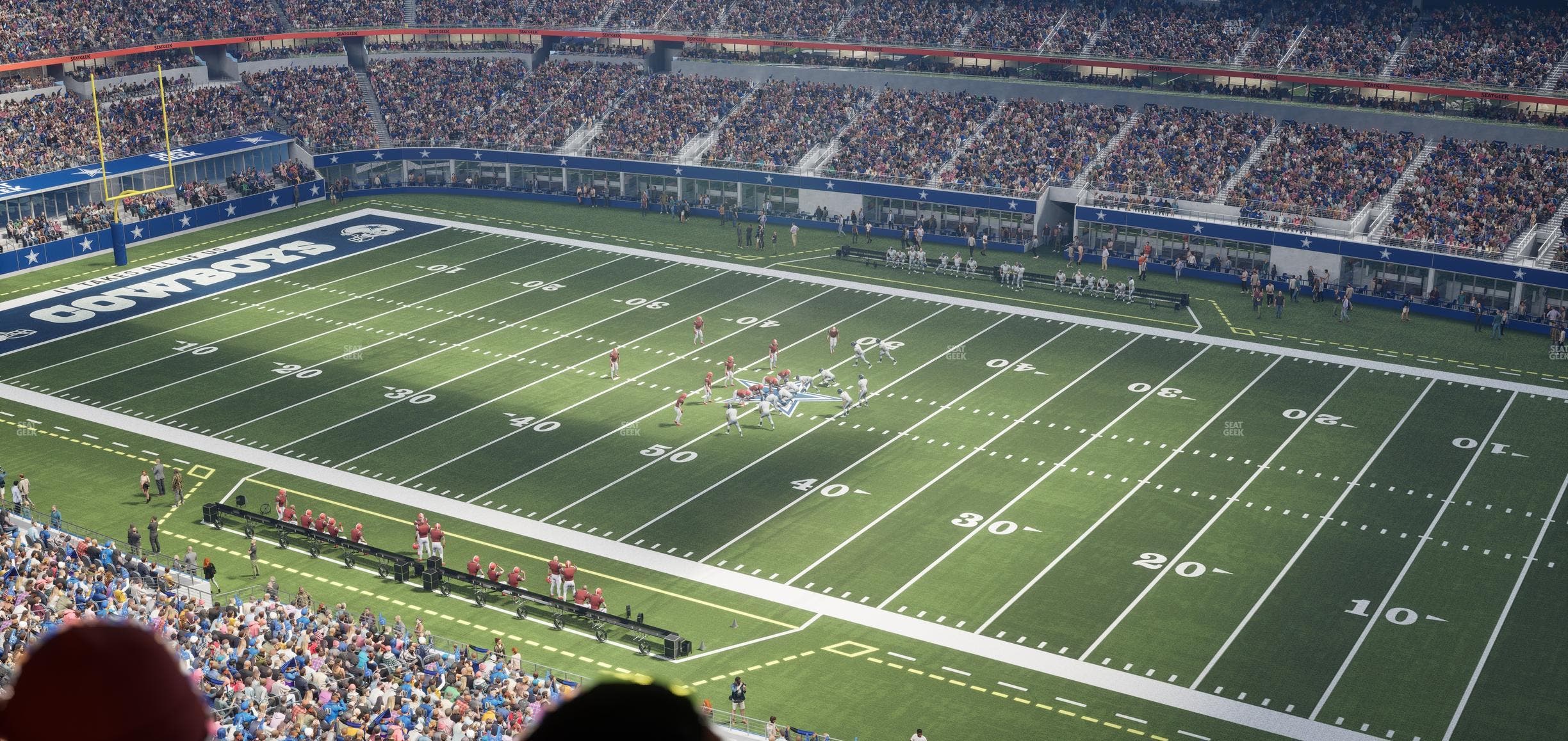 AT&T Stadium - Section Ring Of Honor Suite 585 Seat View