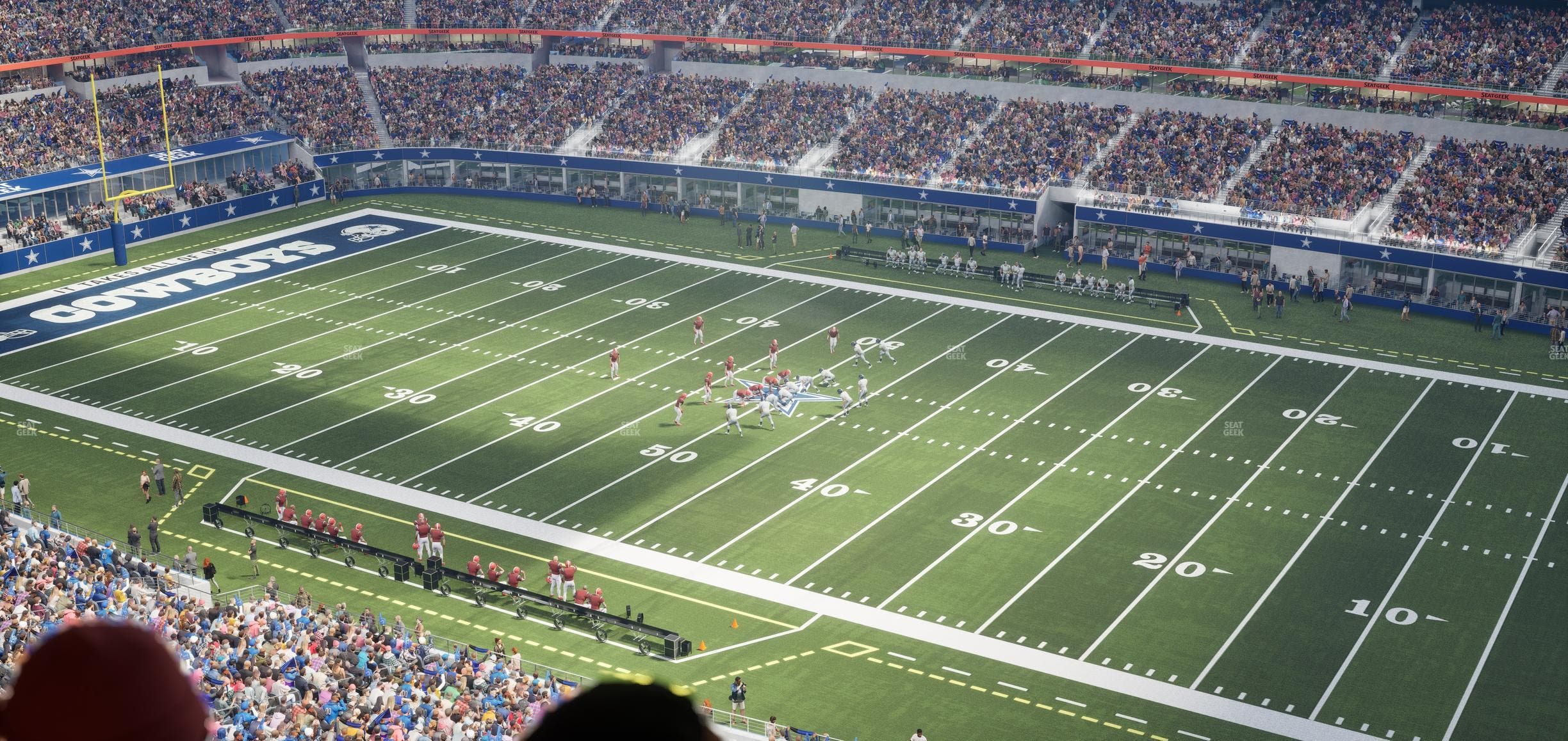 AT&T Stadium - Section Ring Of Honor Suite 585 Seat View
