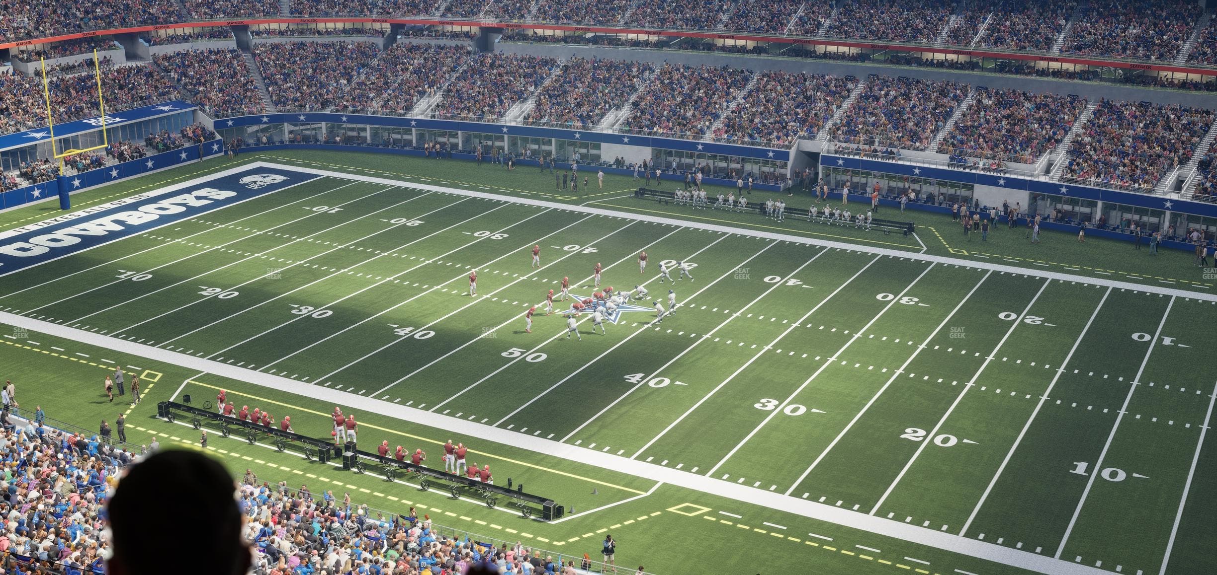 AT&T Stadium - Section Ring Of Honor Suite 586 Seat View