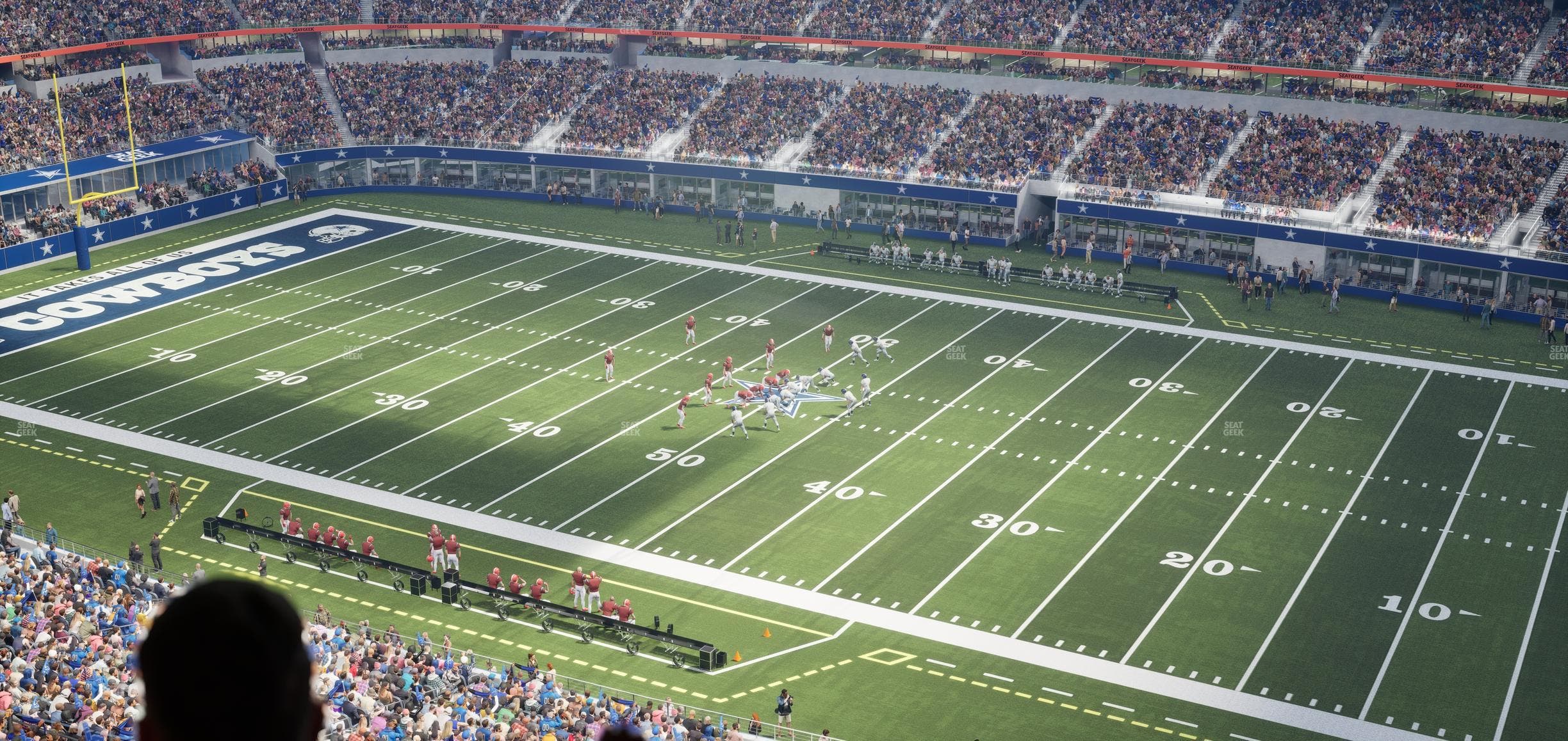 AT&T Stadium - Section Ring Of Honor Suite 586 Seat View