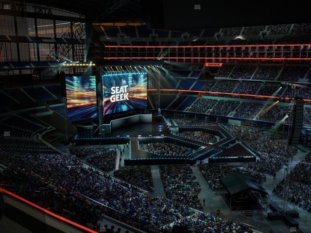 AT&T Stadium - Section Ring Of Honor Suite 587 Seat View