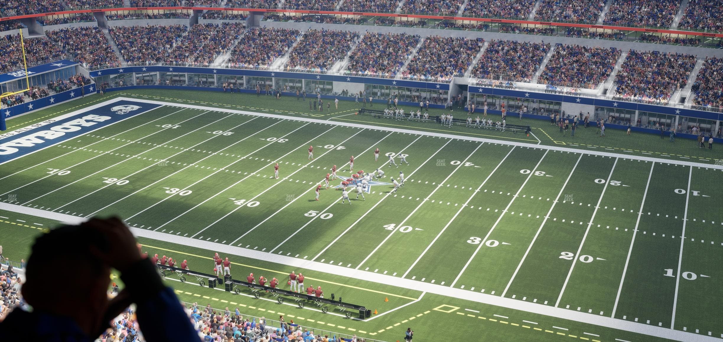AT&T Stadium - Section Ring Of Honor Suite 587 Seat View