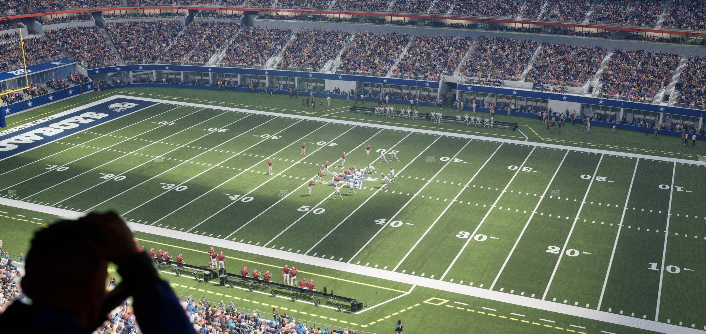 AT&T Stadium - Section Ring Of Honor Suite 587 Seat View