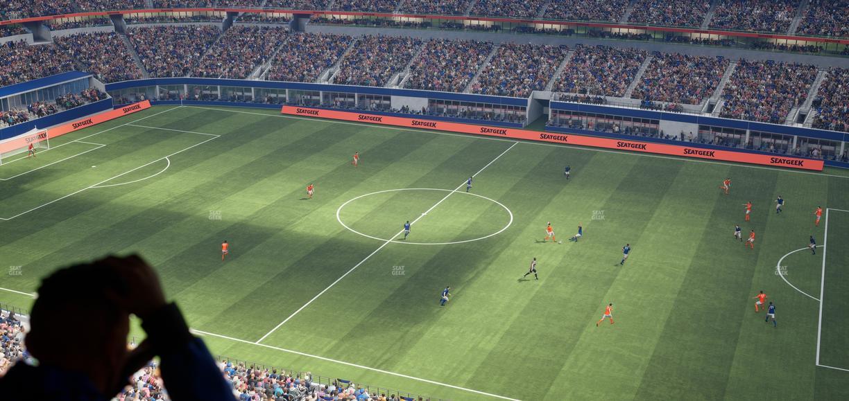 AT&T Stadium - Section Ring Of Honor Suite 587 Seat View