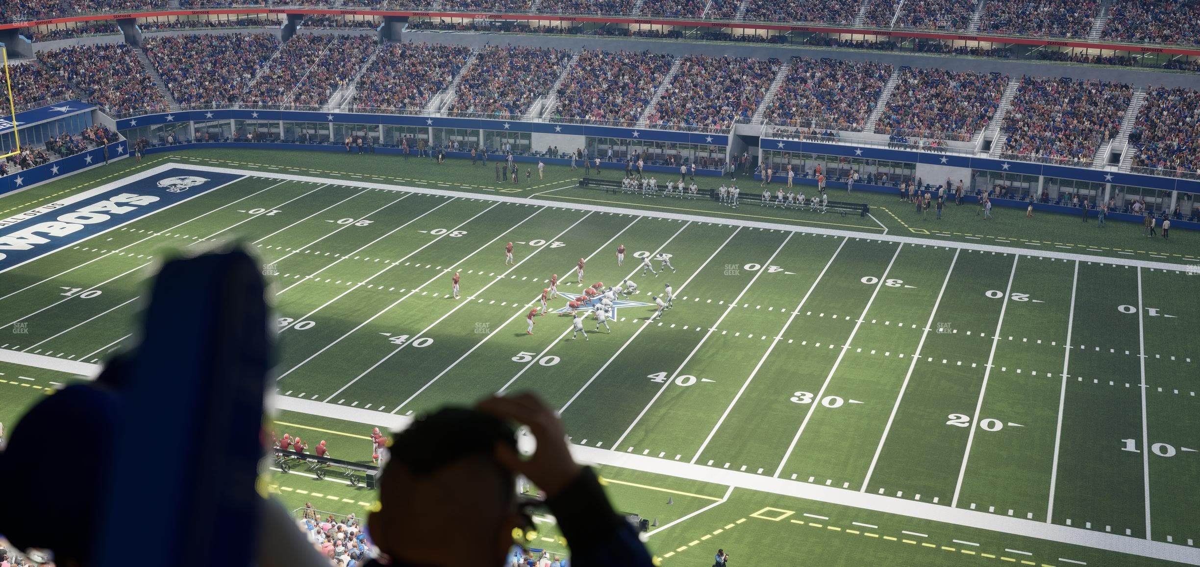 AT&T Stadium - Section Ring Of Honor Suite 588 Seat View