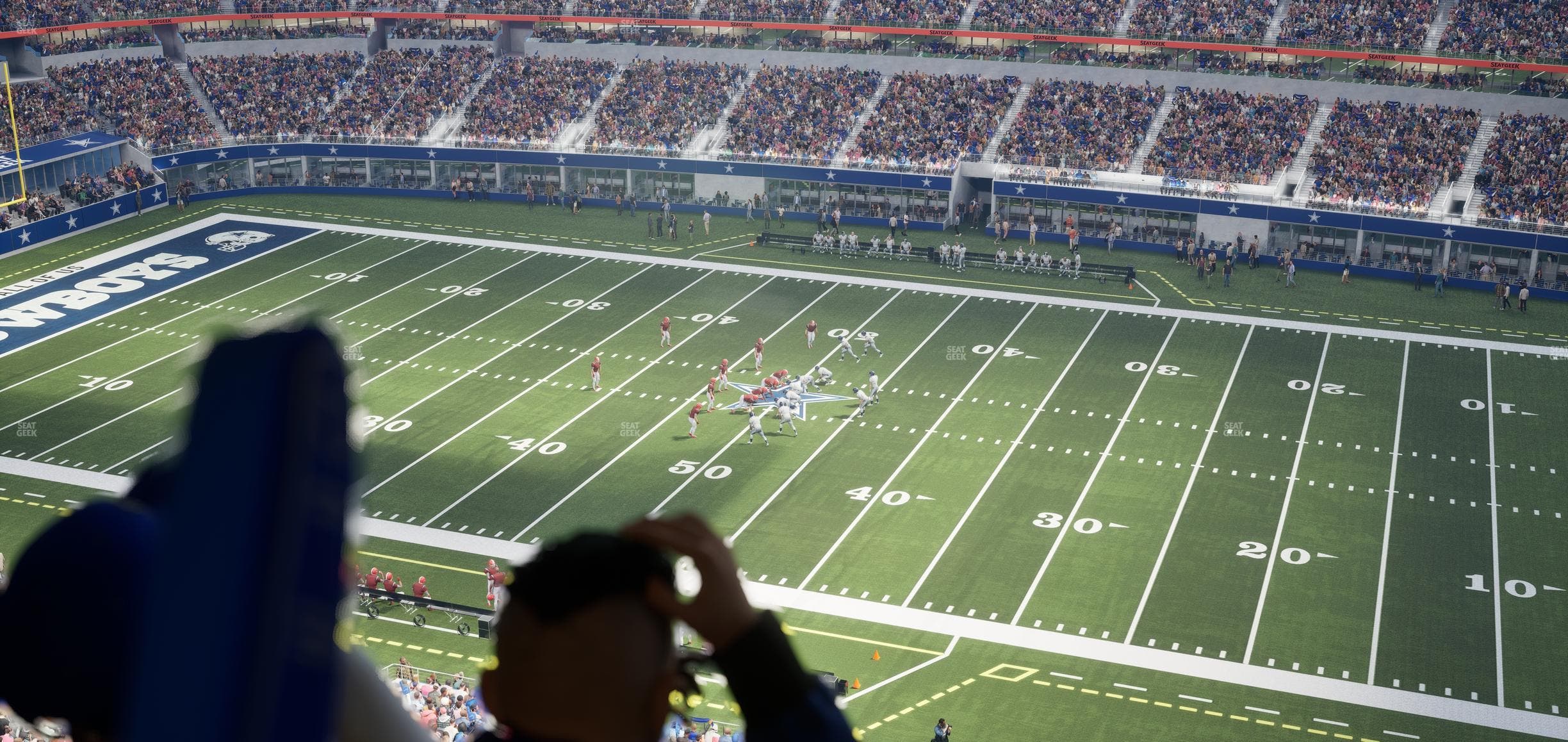 AT&T Stadium - Section Ring Of Honor Suite 588 Seat View