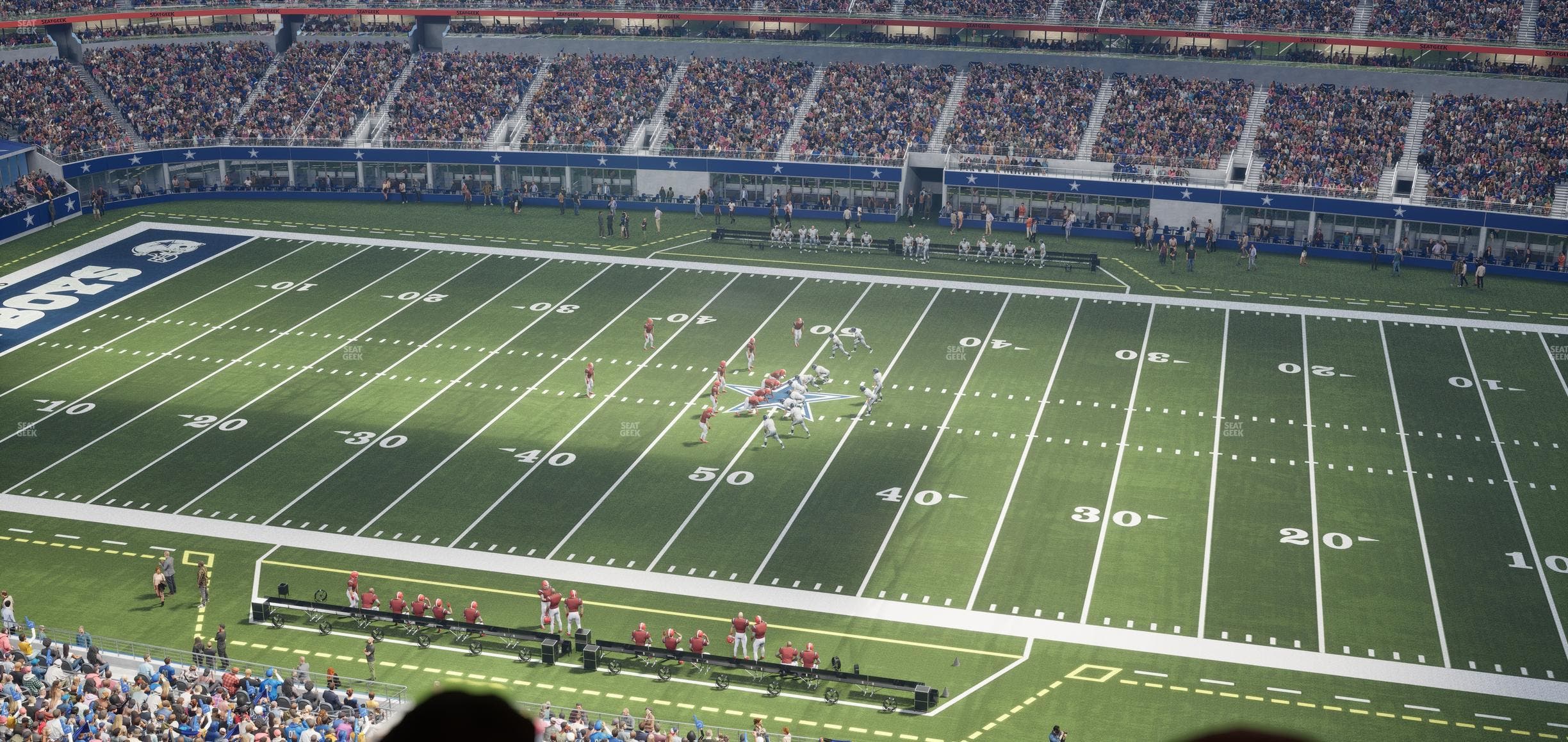 AT&T Stadium - Section Ring Of Honor Suite 589 Seat View