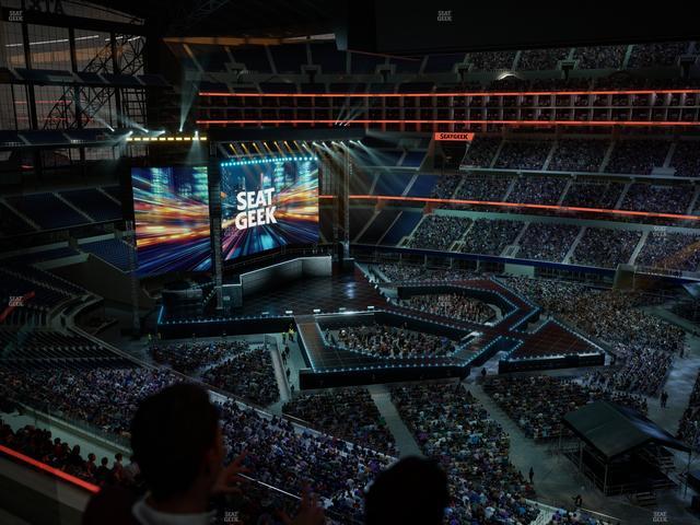 AT&T Stadium - Section Ring Of Honor Suite 589 Seat View