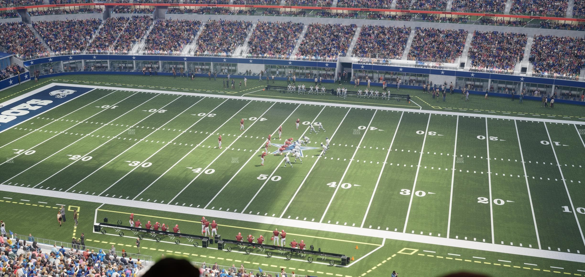 AT&T Stadium - Section Ring Of Honor Suite 589 Seat View