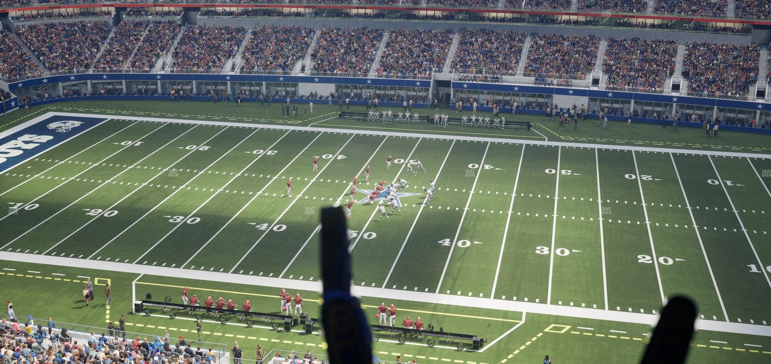 AT&T Stadium - Section Ring Of Honor Suite 590 Seat View