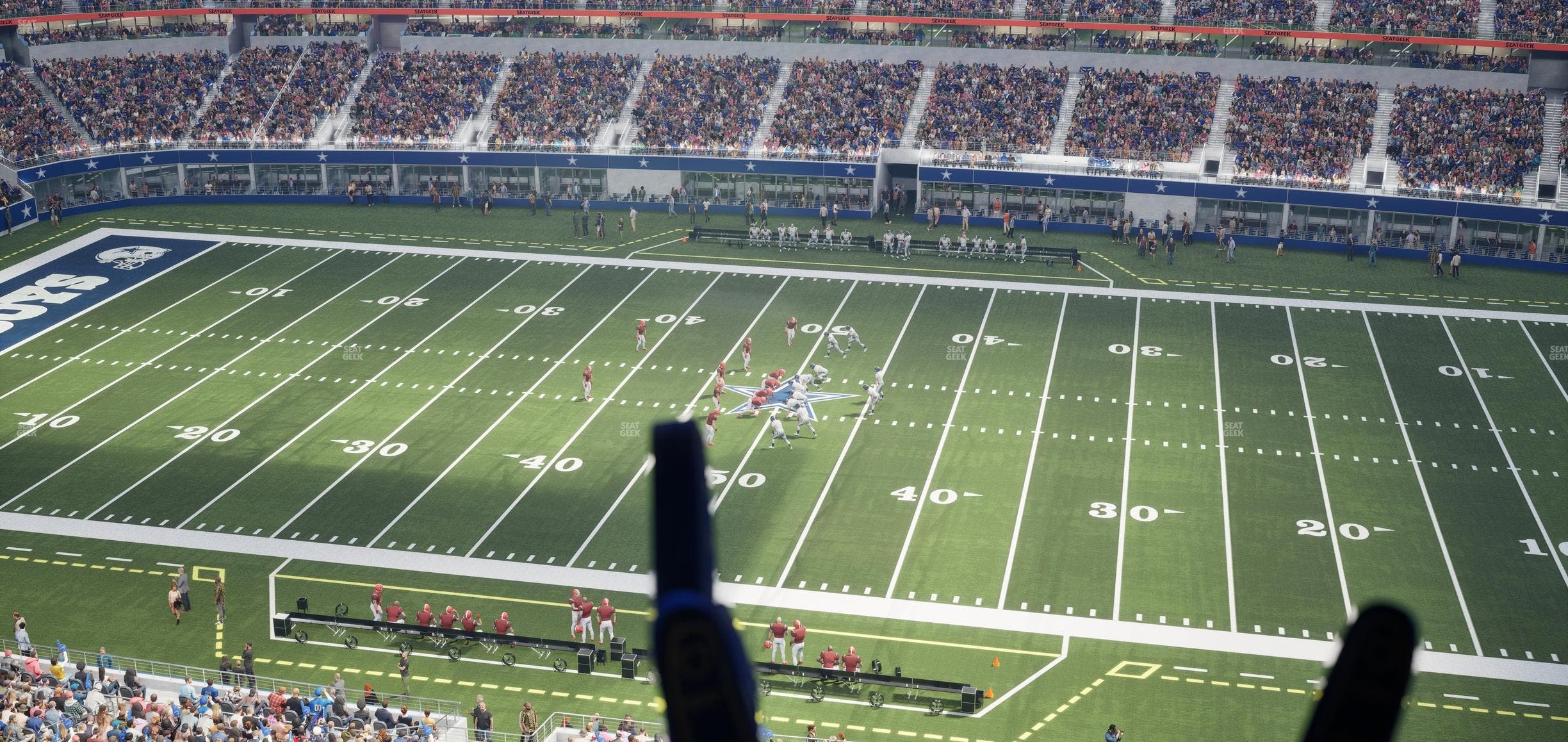 AT&T Stadium - Section Ring Of Honor Suite 590 Seat View