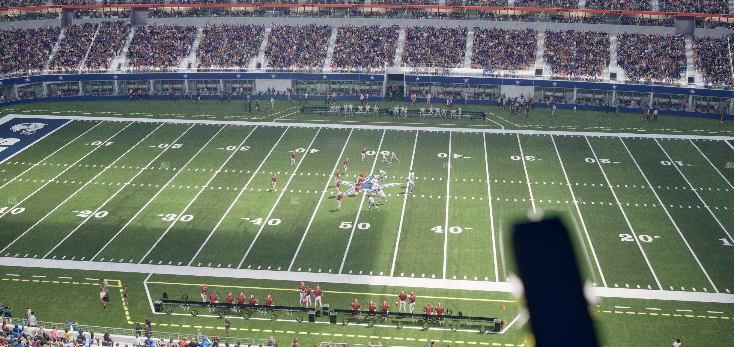 AT&T Stadium - Section Ring Of Honor Suite 591 Seat View